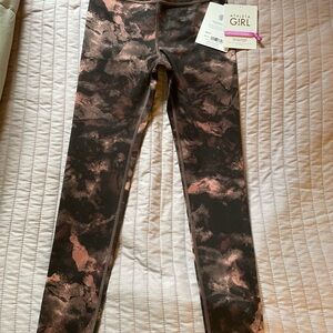 NWT Athleta girls high rise chit chat tight.